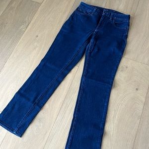 NYDJ Sheri Slim Sz 6 dark denim